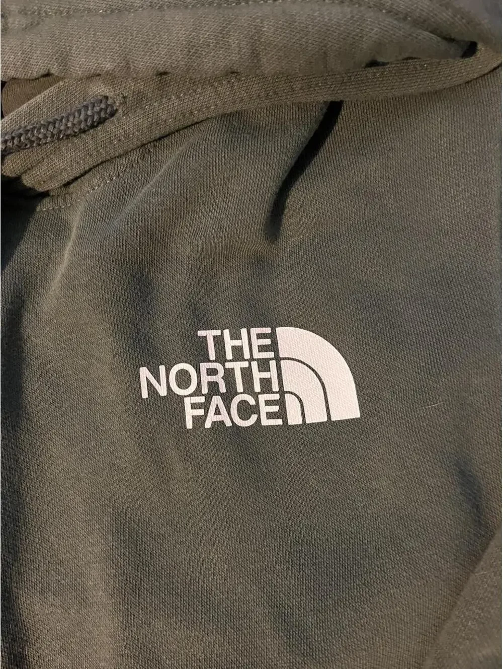 The North Face Men's Green and Khaki Hoody
